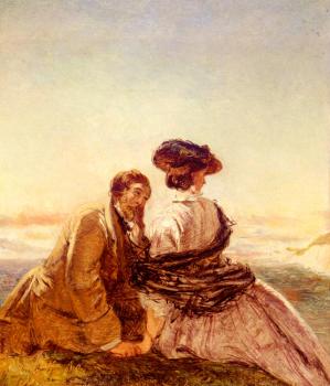 William Powell Frith : The Lovers